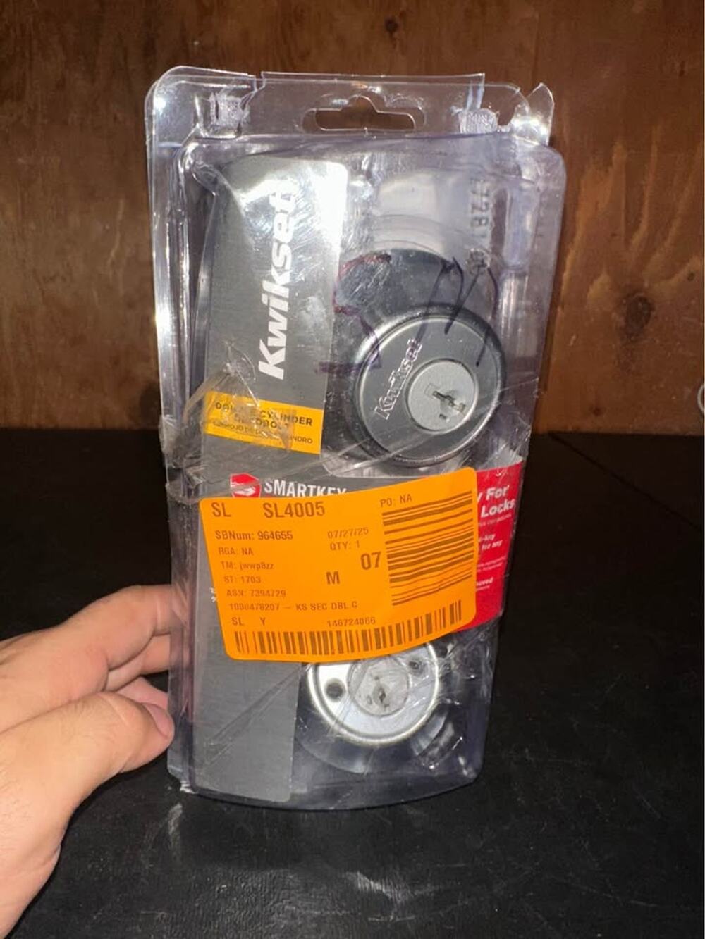 Kwikset SmartKey Double Cylinder Deadbolt SL4005